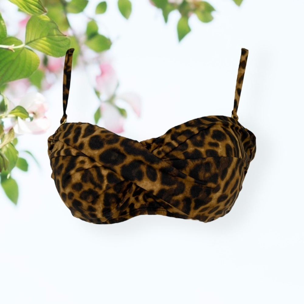 LAUREN Ralph Lauren Leopard Print Bandeau - Picture 6 of 9
